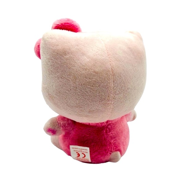 Ty Hello Kitty Pink Mini Plush Cat Toy‎ - Picture 2 of 6